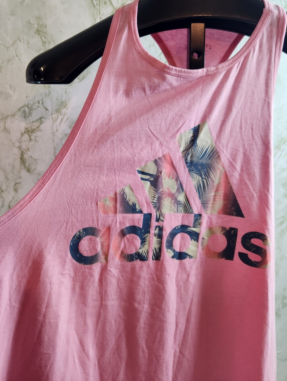 Adidas Tropical Racer Back Tank - Picture 2 of 10